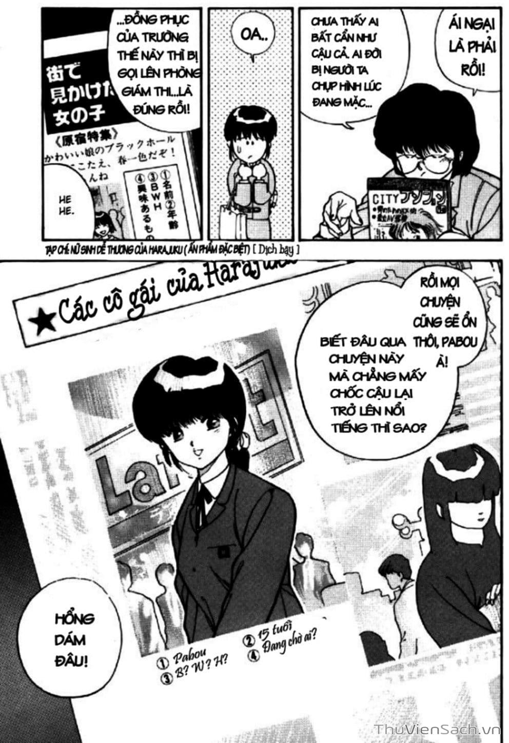 Truyện Tranh Cô Bé Ba Mắt - 3X3 Eyes trang 6