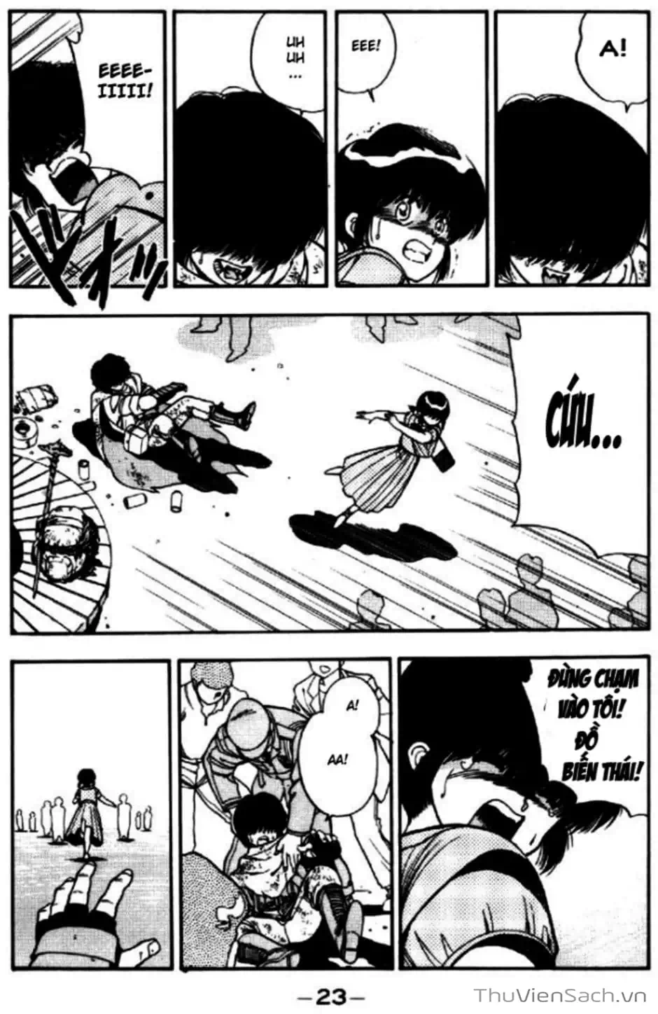 Truyện Tranh Cô Bé Ba Mắt - 3X3 Eyes trang 6