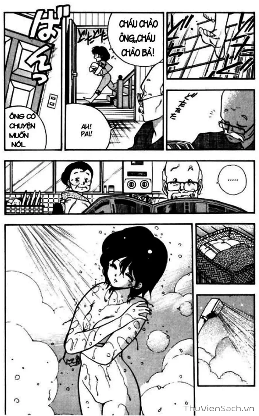 Truyện Tranh Cô Bé Ba Mắt - 3X3 Eyes trang 6