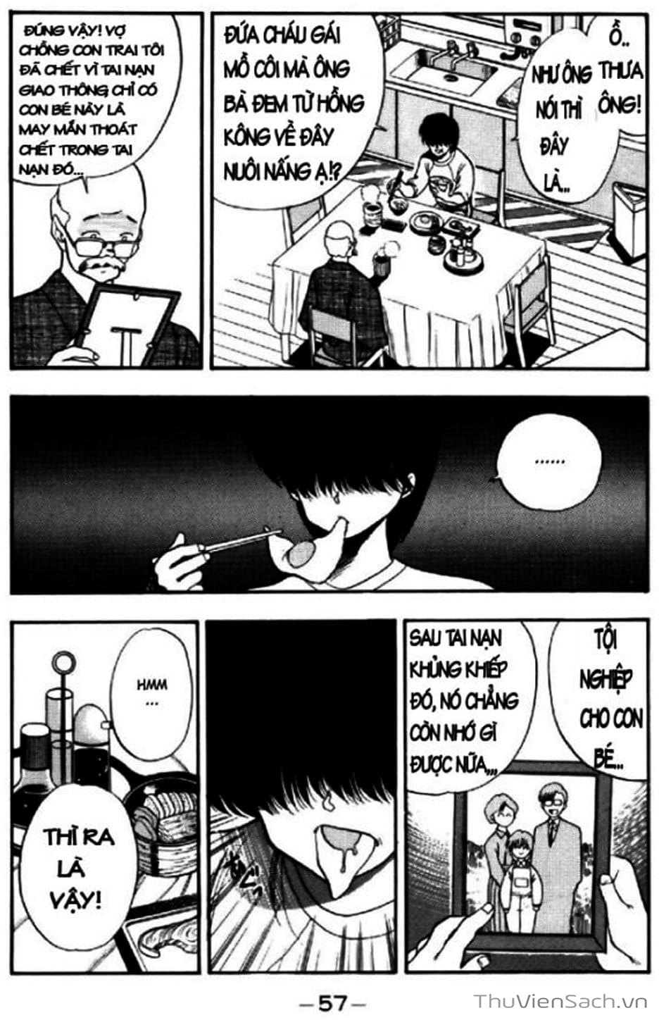 Truyện Tranh Cô Bé Ba Mắt - 3X3 Eyes trang 6