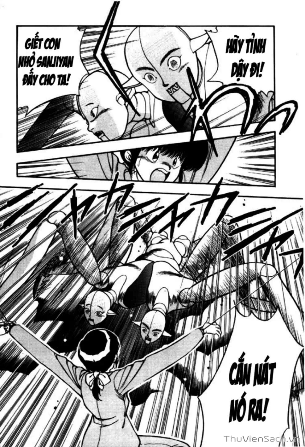 Truyện Tranh Cô Bé Ba Mắt - 3X3 Eyes trang 6