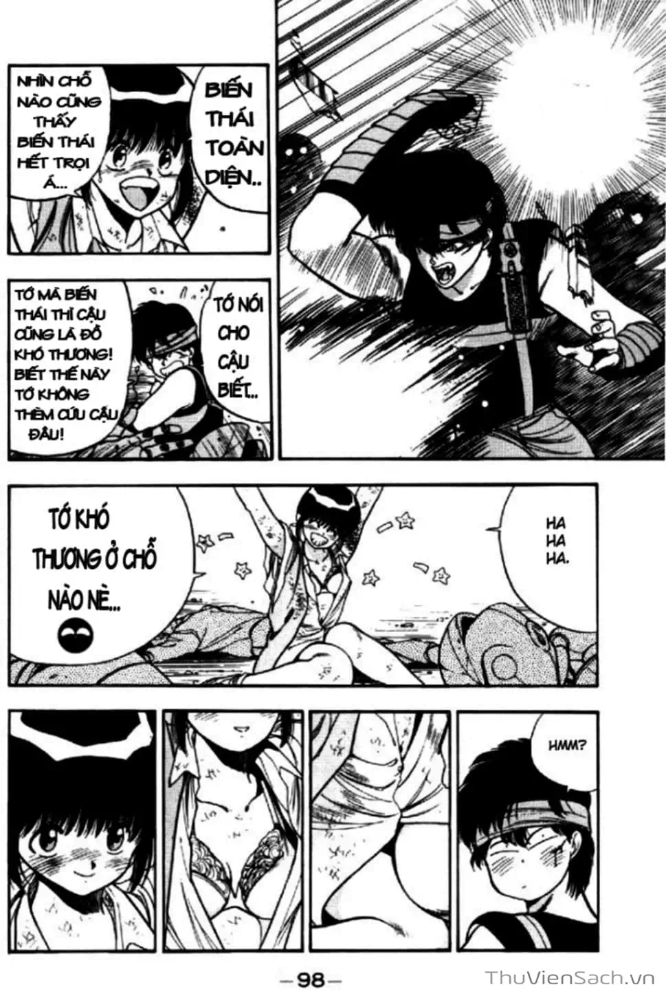 Truyện Tranh Cô Bé Ba Mắt - 3X3 Eyes trang 6