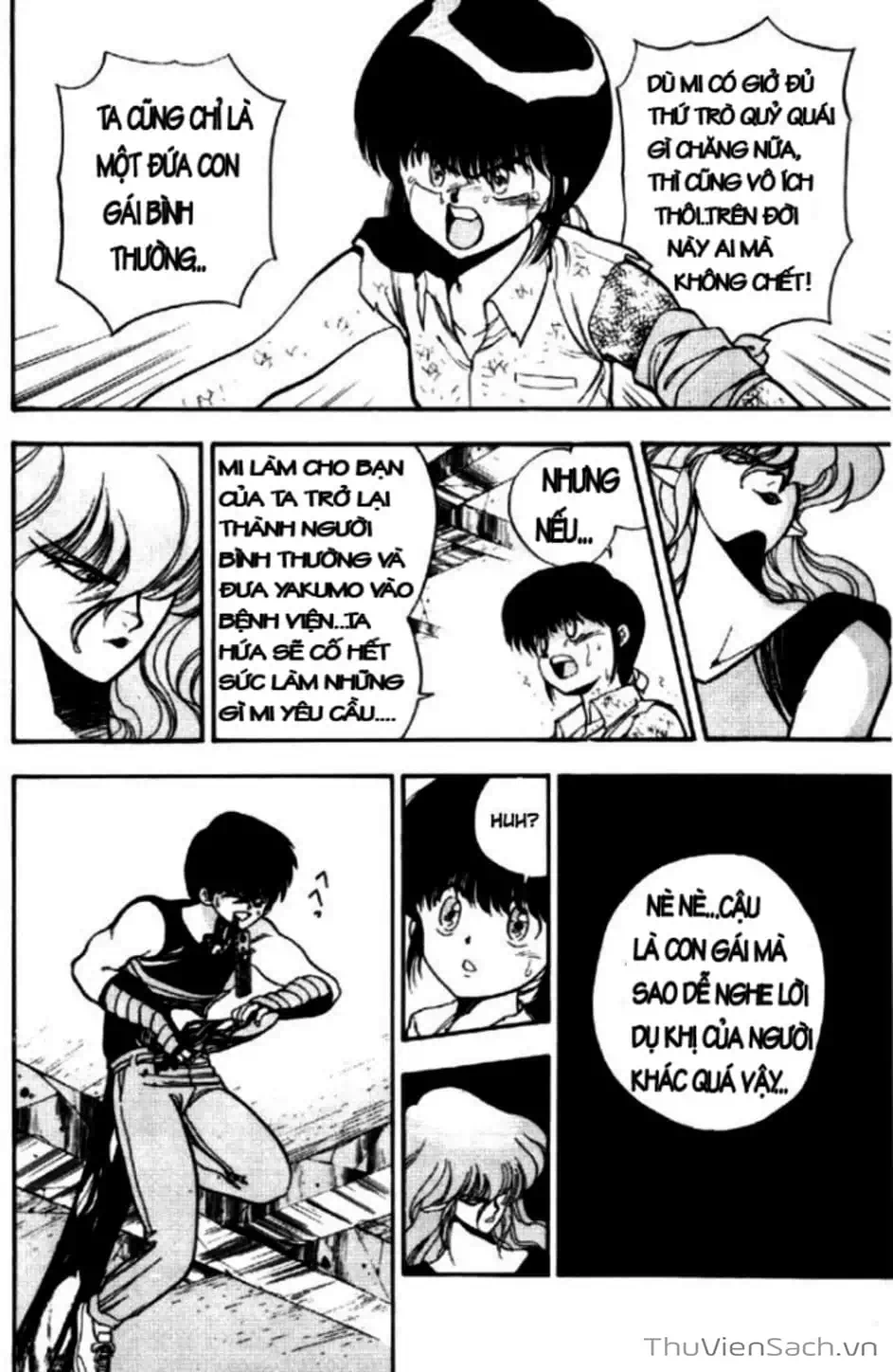 Truyện Tranh Cô Bé Ba Mắt - 3X3 Eyes trang 6