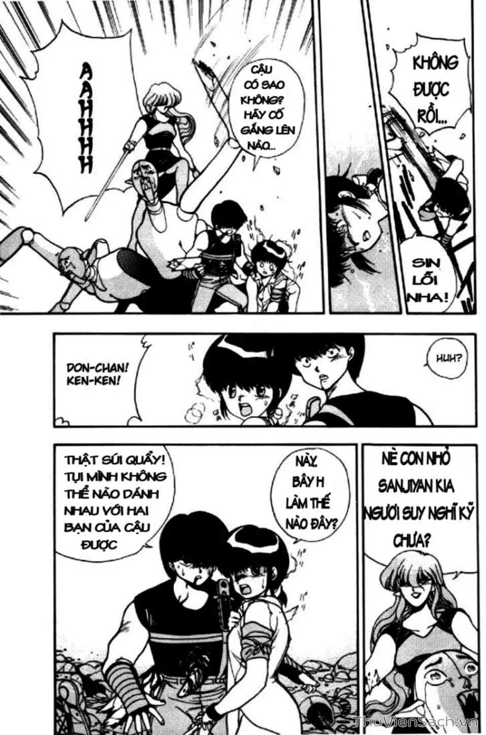 Truyện Tranh Cô Bé Ba Mắt - 3X3 Eyes trang 6