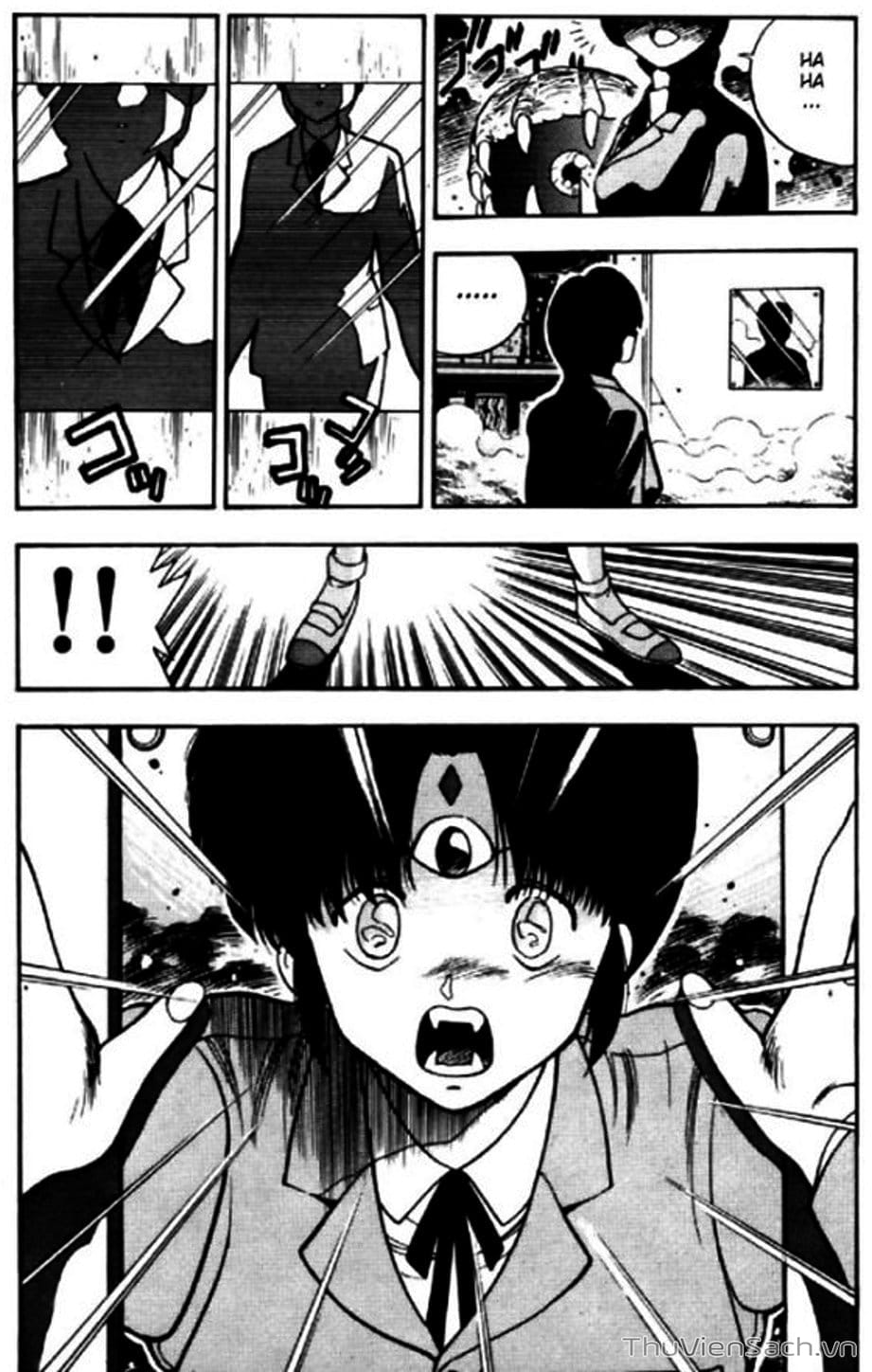 Truyện Tranh Cô Bé Ba Mắt - 3X3 Eyes trang 6