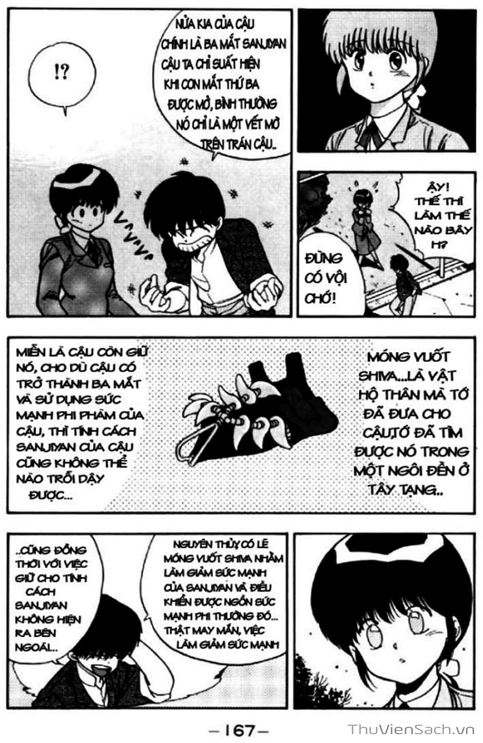Truyện Tranh Cô Bé Ba Mắt - 3X3 Eyes trang 6