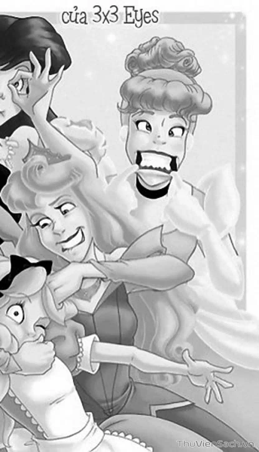 Truyện Tranh Cô Bé Ba Mắt - 3X3 Eyes trang 6