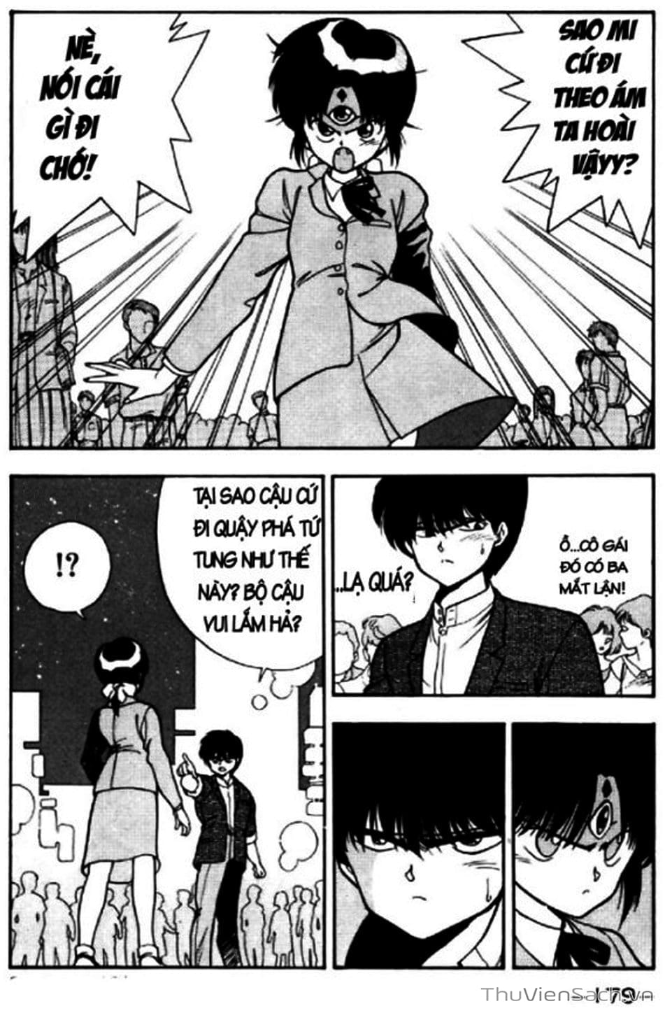 Truyện Tranh Cô Bé Ba Mắt - 3X3 Eyes trang 6