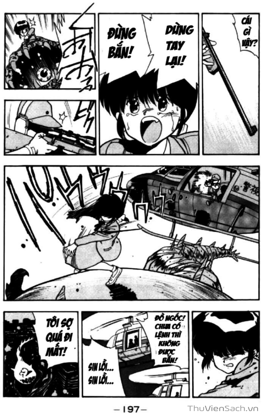 Truyện Tranh Cô Bé Ba Mắt - 3X3 Eyes trang 6