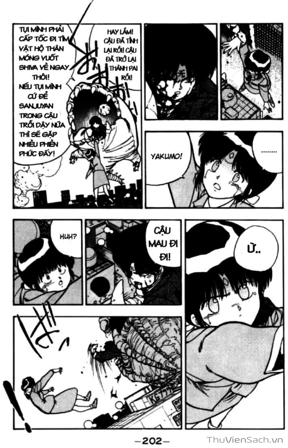 Truyện Tranh Cô Bé Ba Mắt - 3X3 Eyes trang 6