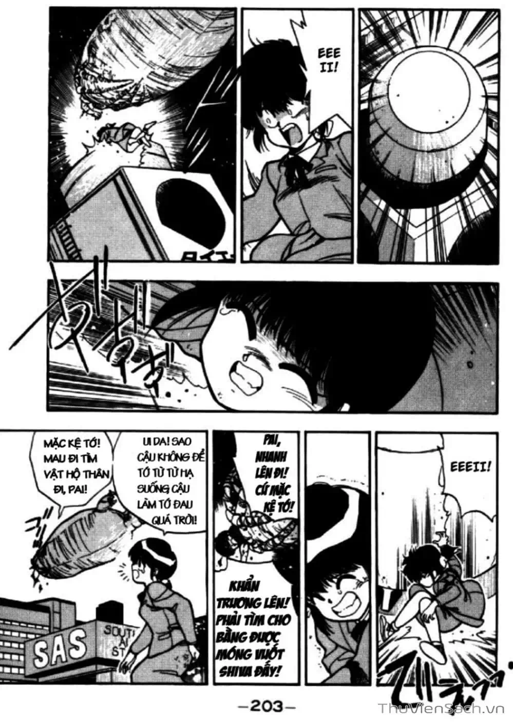 Truyện Tranh Cô Bé Ba Mắt - 3X3 Eyes trang 6