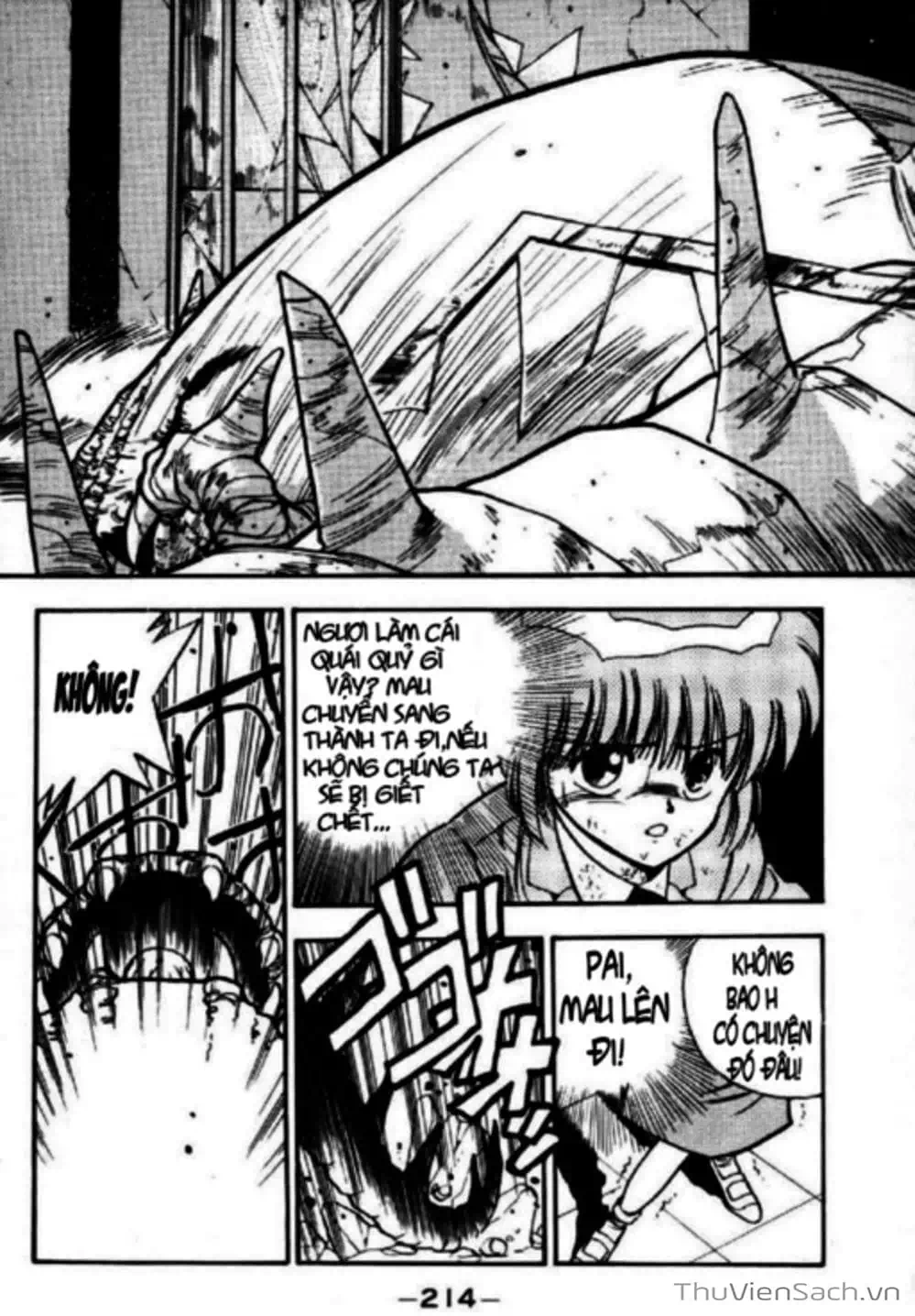 Truyện Tranh Cô Bé Ba Mắt - 3X3 Eyes trang 6