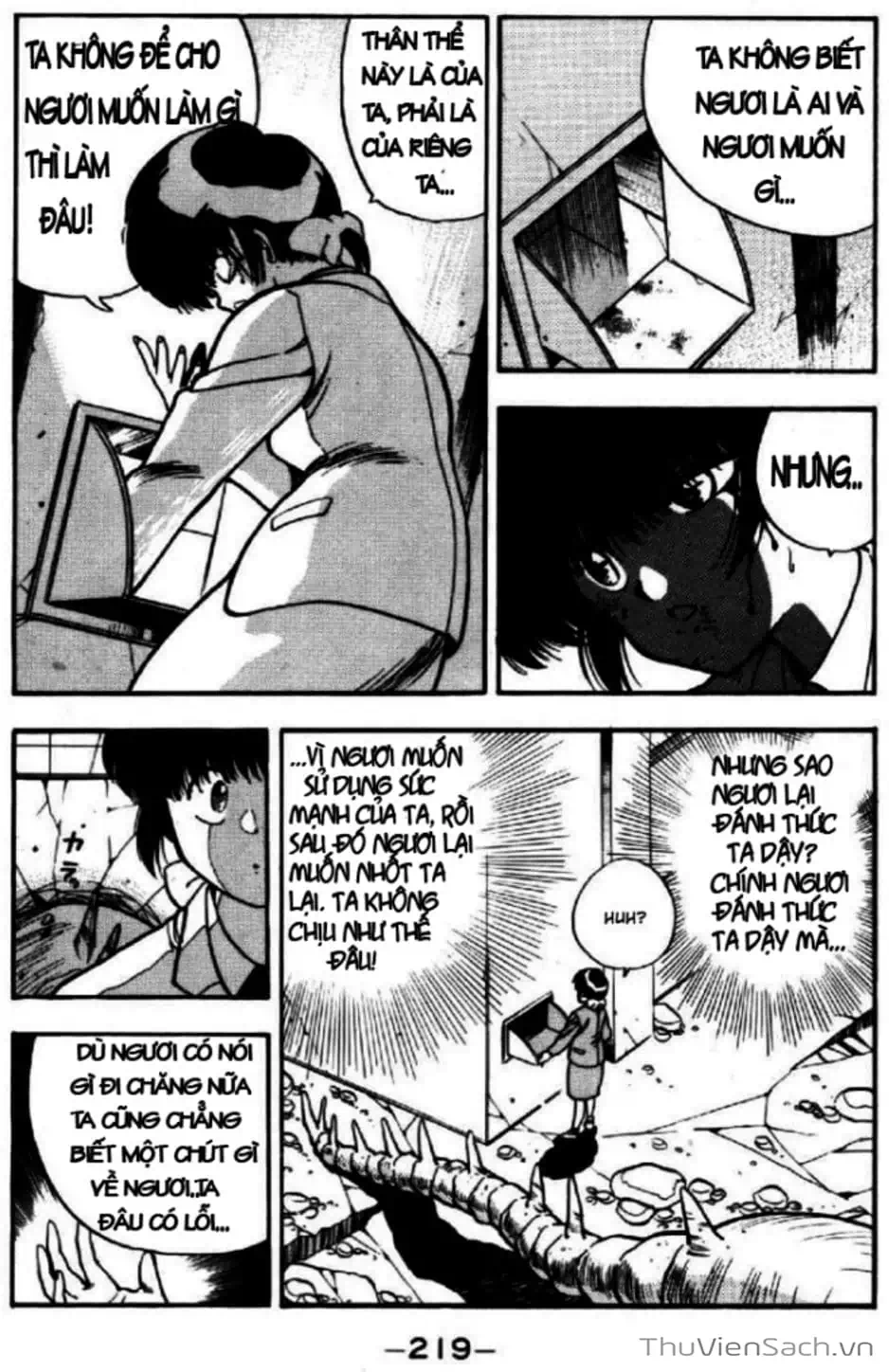 Truyện Tranh Cô Bé Ba Mắt - 3X3 Eyes trang 6