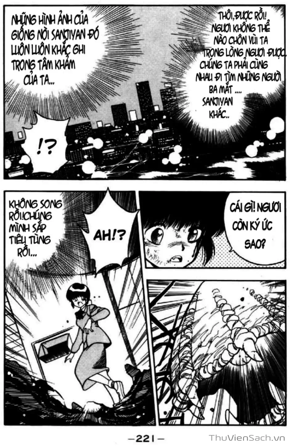 Truyện Tranh Cô Bé Ba Mắt - 3X3 Eyes trang 6