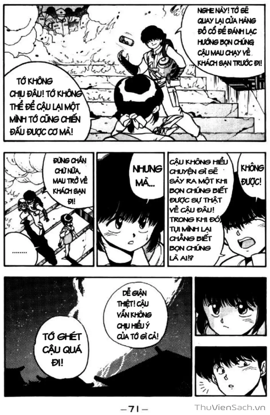 Truyện Tranh Cô Bé Ba Mắt - 3X3 Eyes trang 6