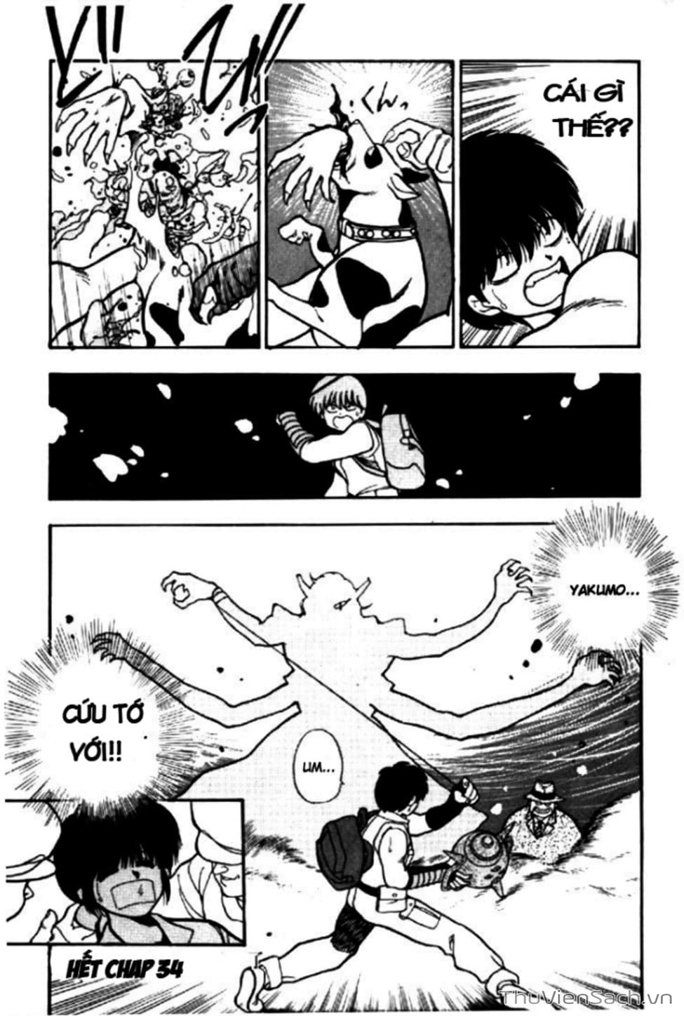 Truyện Tranh Cô Bé Ba Mắt - 3X3 Eyes trang 6