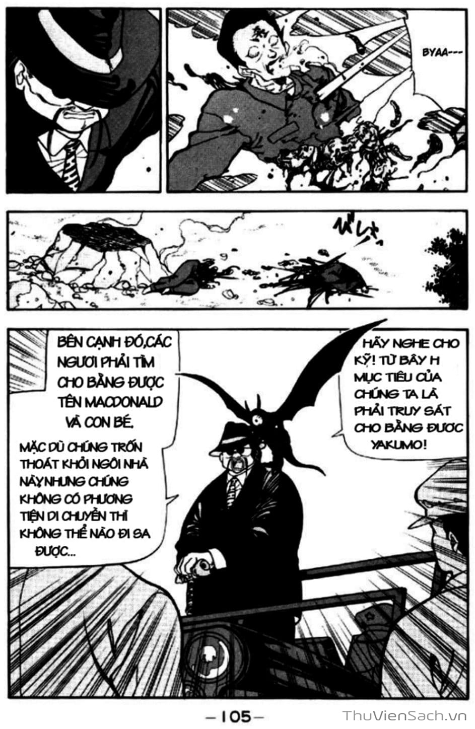 Truyện Tranh Cô Bé Ba Mắt - 3X3 Eyes trang 6