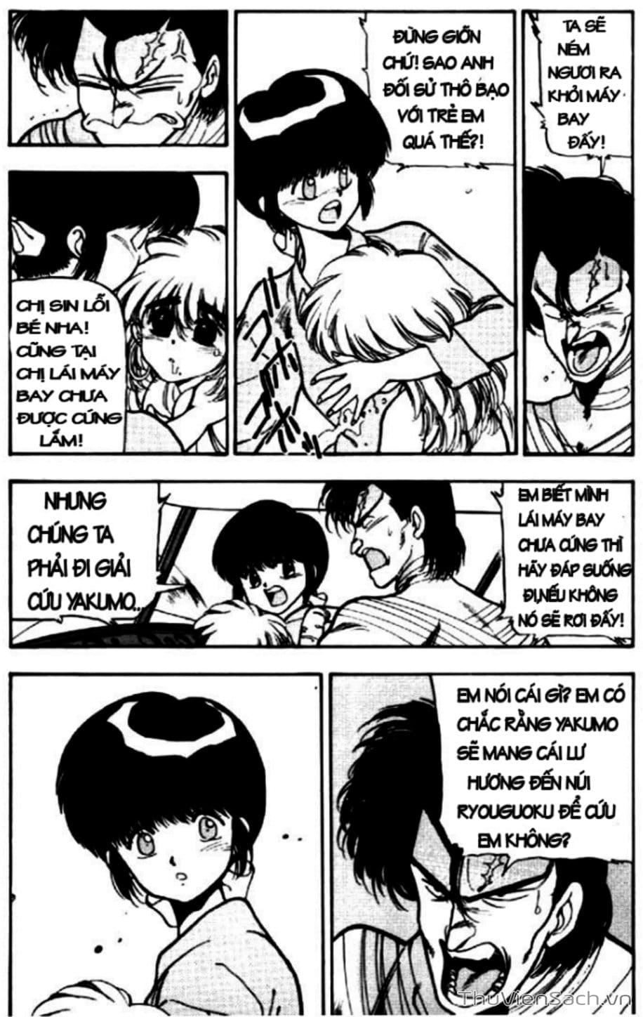 Truyện Tranh Cô Bé Ba Mắt - 3X3 Eyes trang 6