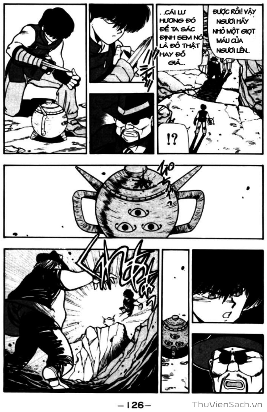 Truyện Tranh Cô Bé Ba Mắt - 3X3 Eyes trang 6