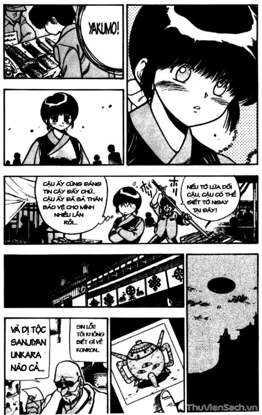 Truyện Tranh Cô Bé Ba Mắt - 3X3 Eyes trang 6