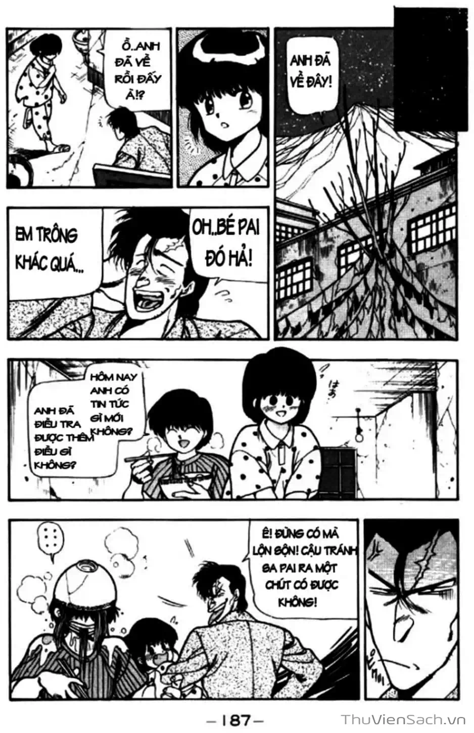 Truyện Tranh Cô Bé Ba Mắt - 3X3 Eyes trang 6