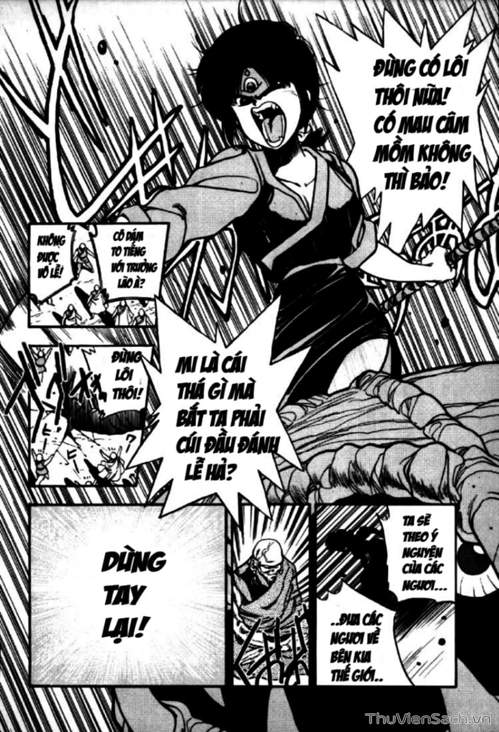 Truyện Tranh Cô Bé Ba Mắt - 3X3 Eyes trang 6