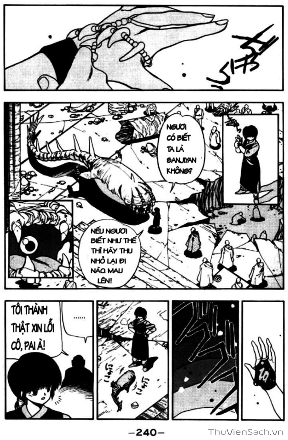 Truyện Tranh Cô Bé Ba Mắt - 3X3 Eyes trang 6