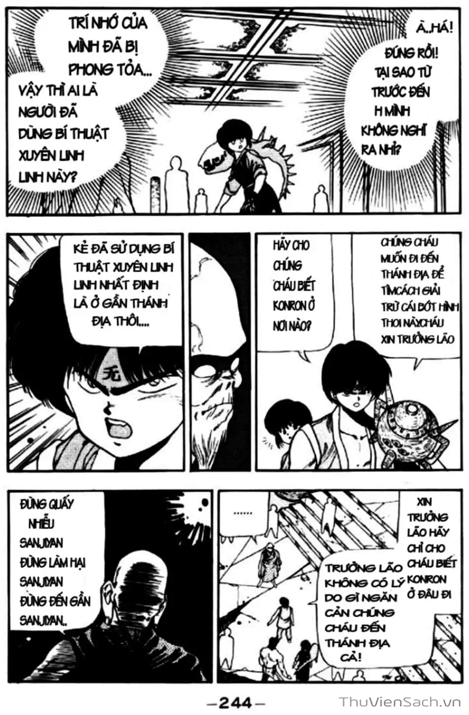 Truyện Tranh Cô Bé Ba Mắt - 3X3 Eyes trang 6