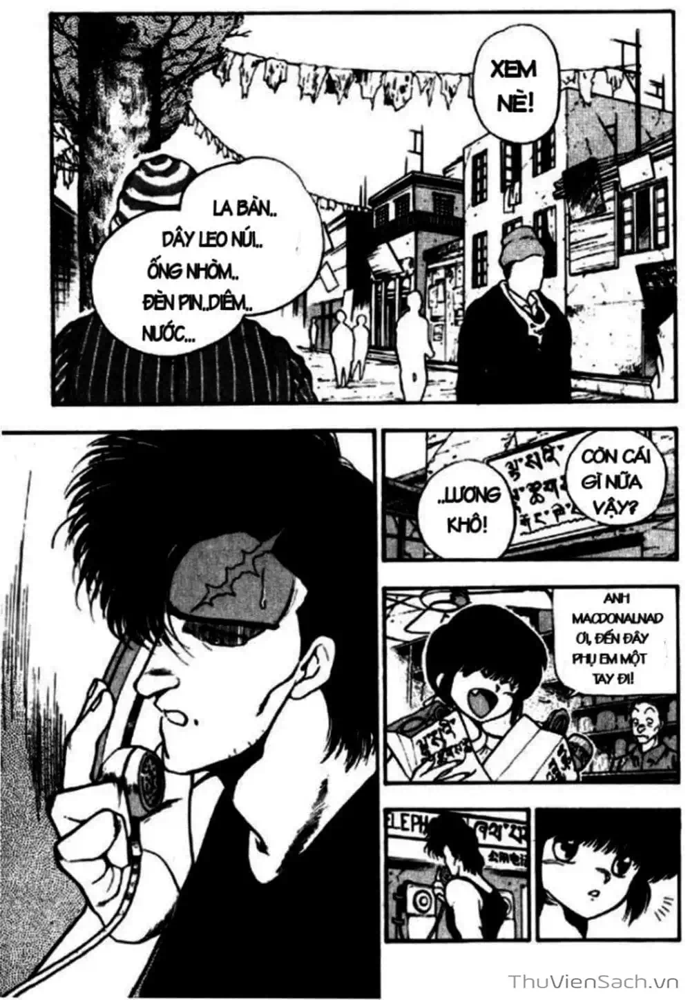 Truyện Tranh Cô Bé Ba Mắt - 3X3 Eyes trang 6