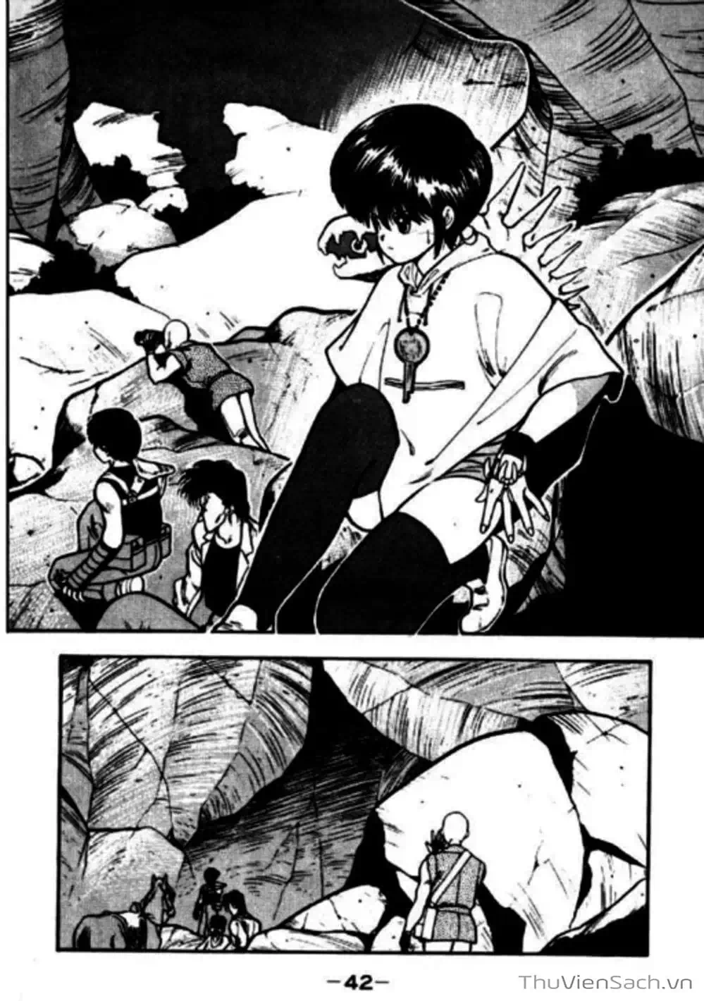 Truyện Tranh Cô Bé Ba Mắt - 3X3 Eyes trang 6