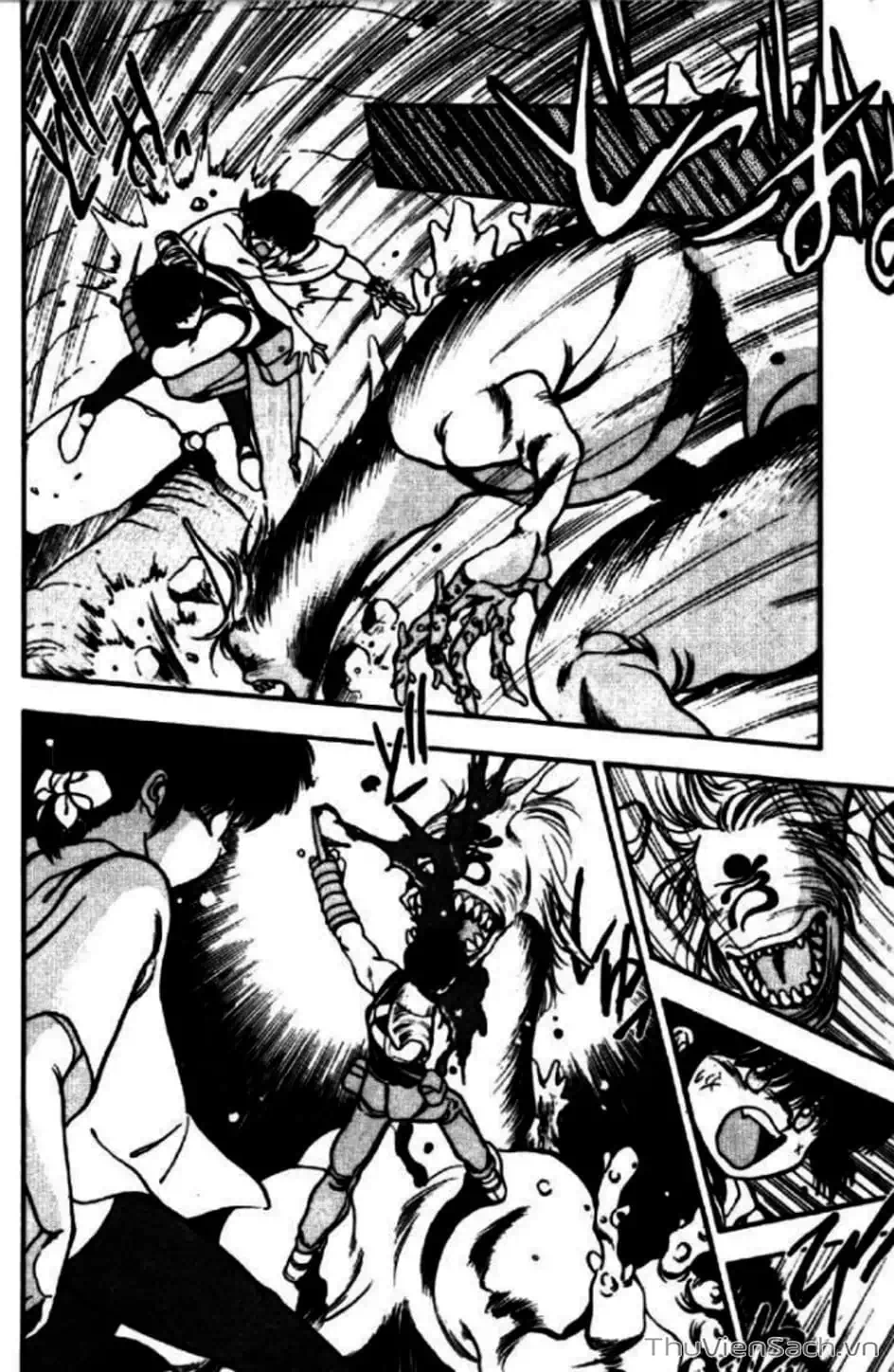 Truyện Tranh Cô Bé Ba Mắt - 3X3 Eyes trang 6