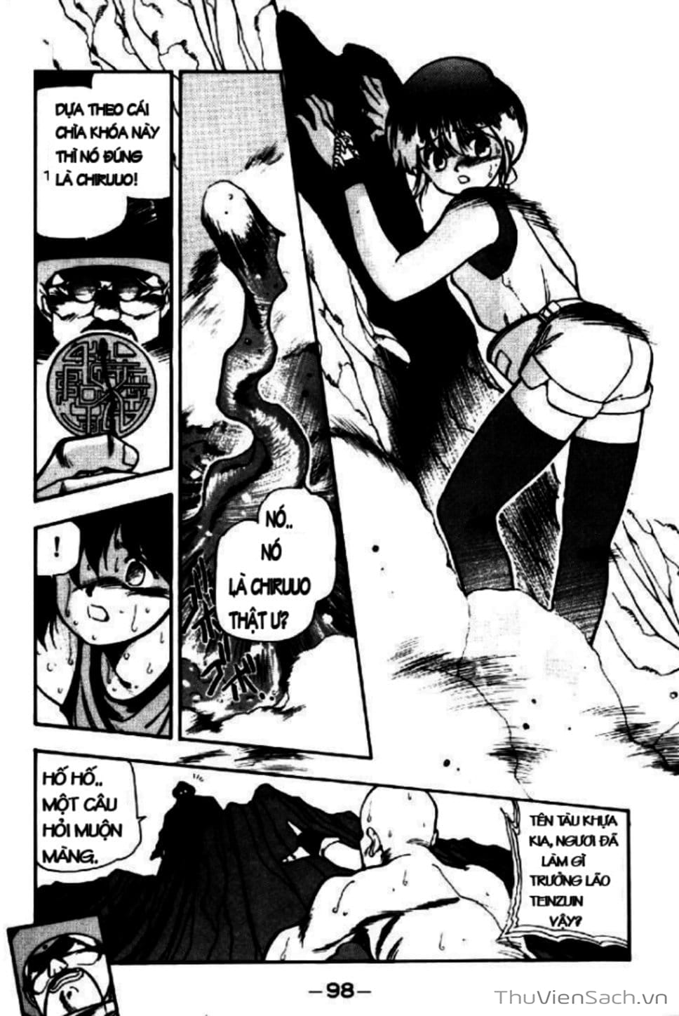 Truyện Tranh Cô Bé Ba Mắt - 3X3 Eyes trang 6