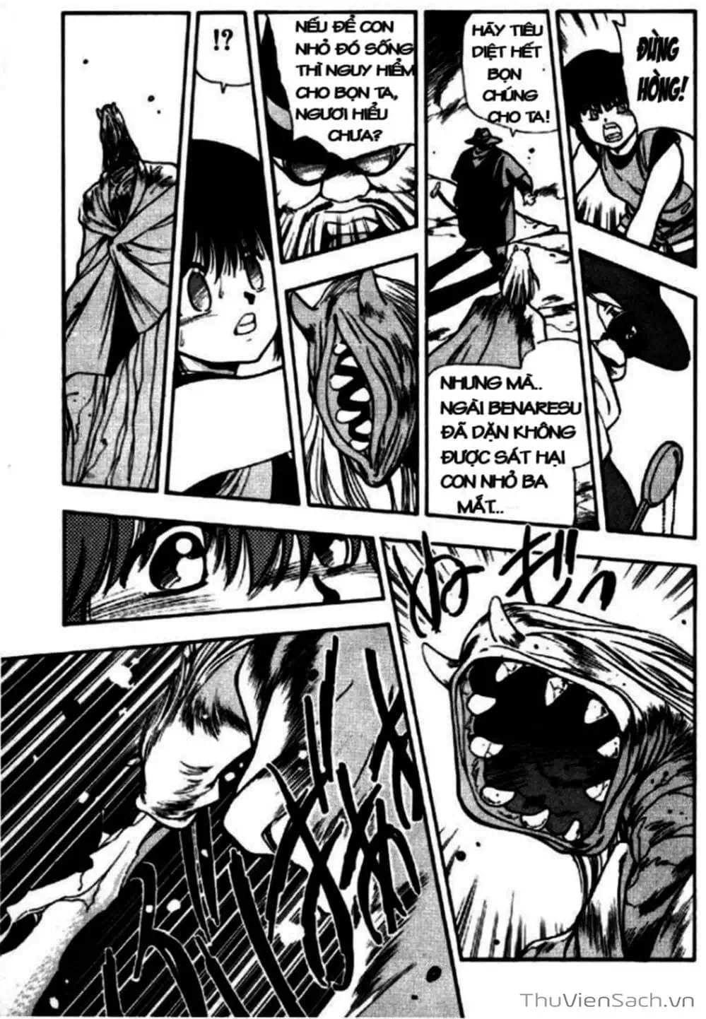 Truyện Tranh Cô Bé Ba Mắt - 3X3 Eyes trang 6