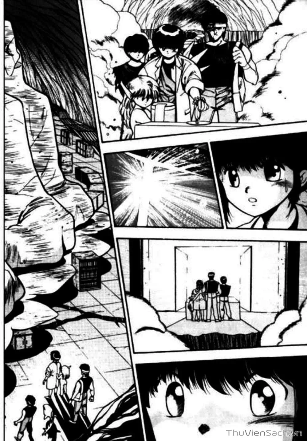 Truyện Tranh Cô Bé Ba Mắt - 3X3 Eyes trang 6