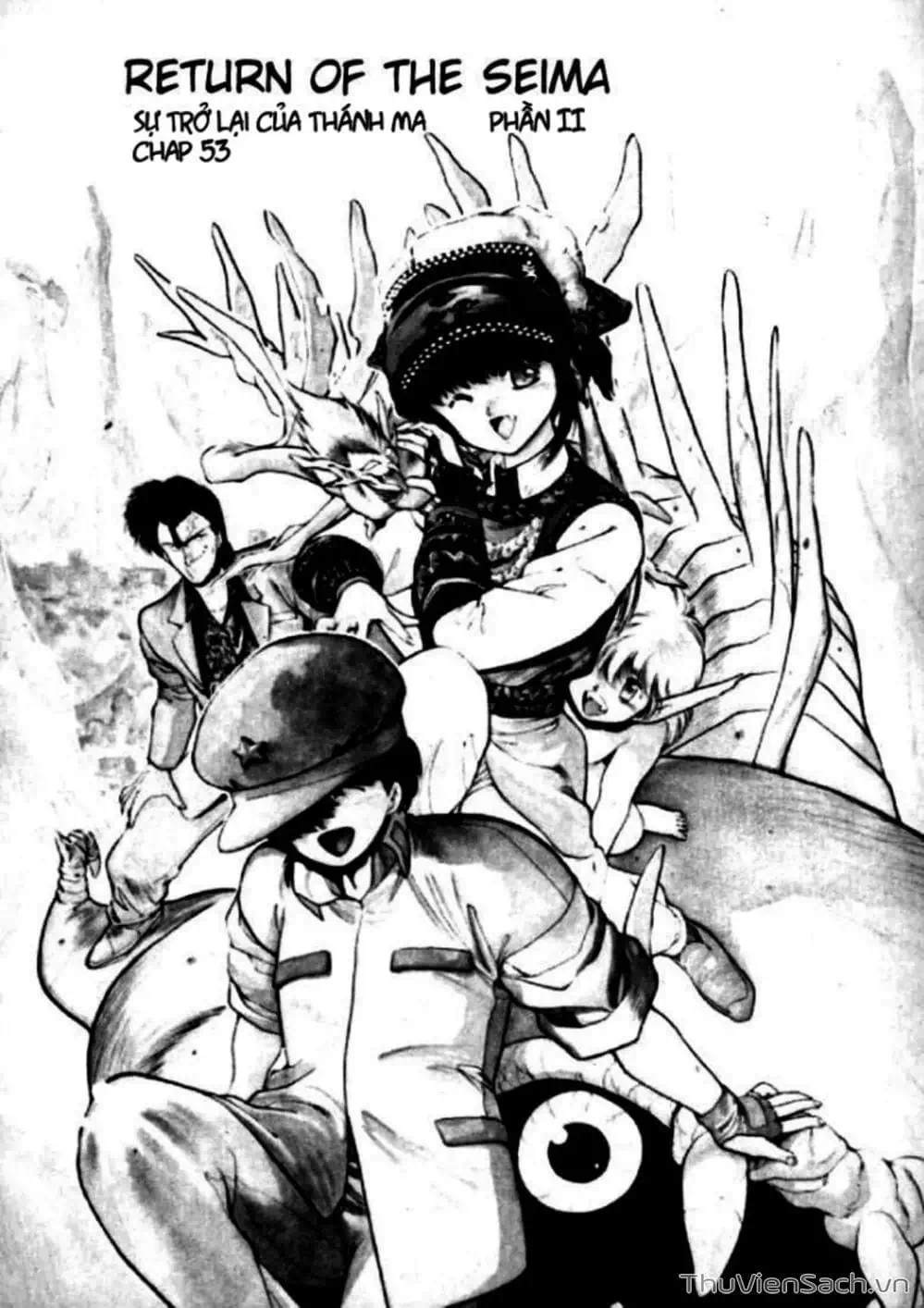 Truyện Tranh Cô Bé Ba Mắt - 3X3 Eyes trang 6