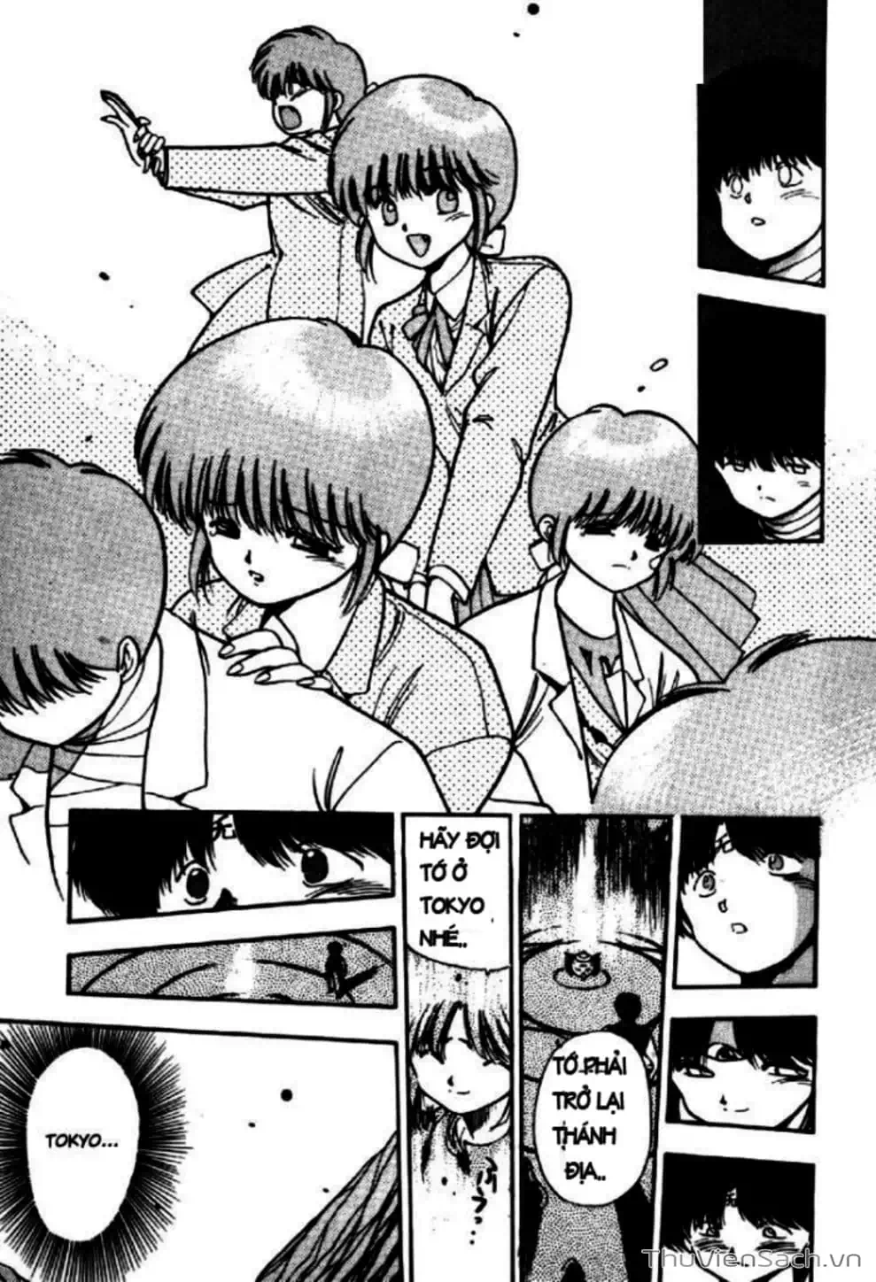 Truyện Tranh Cô Bé Ba Mắt - 3X3 Eyes trang 6