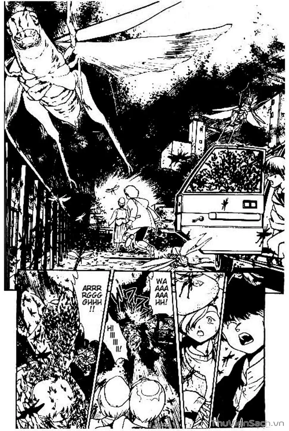 Truyện Tranh Cô Bé Ba Mắt - 3X3 Eyes trang 6