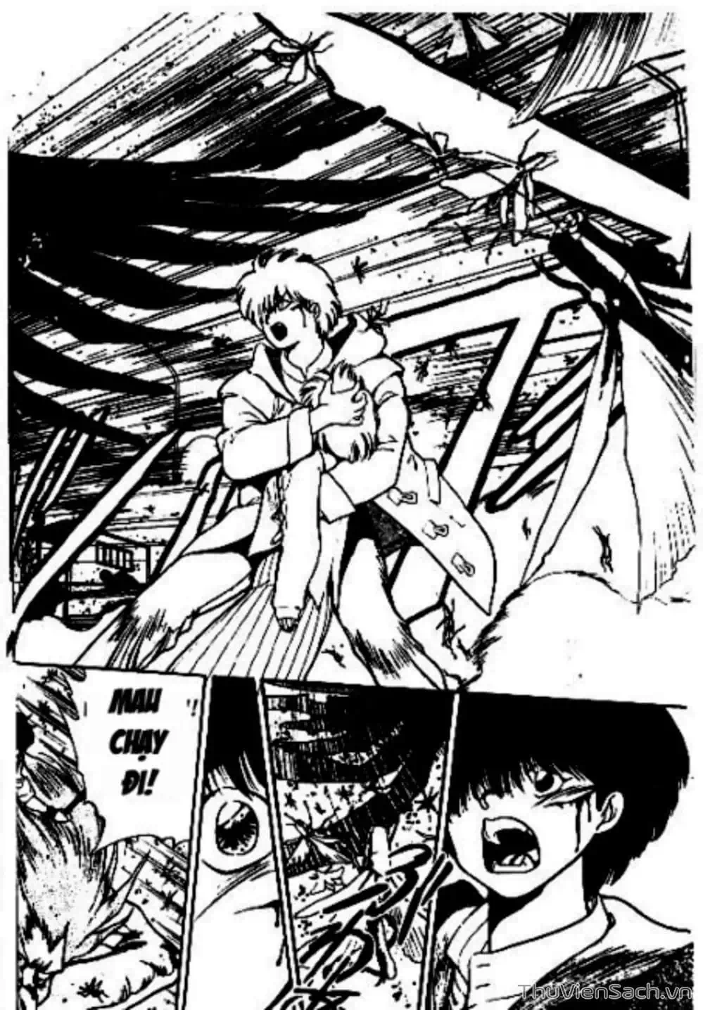 Truyện Tranh Cô Bé Ba Mắt - 3X3 Eyes trang 6