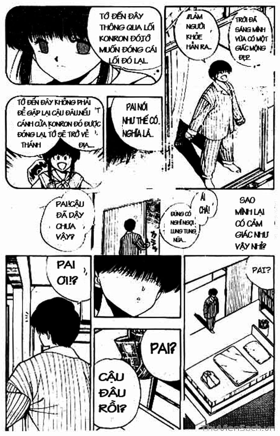 Truyện Tranh Cô Bé Ba Mắt - 3X3 Eyes trang 6