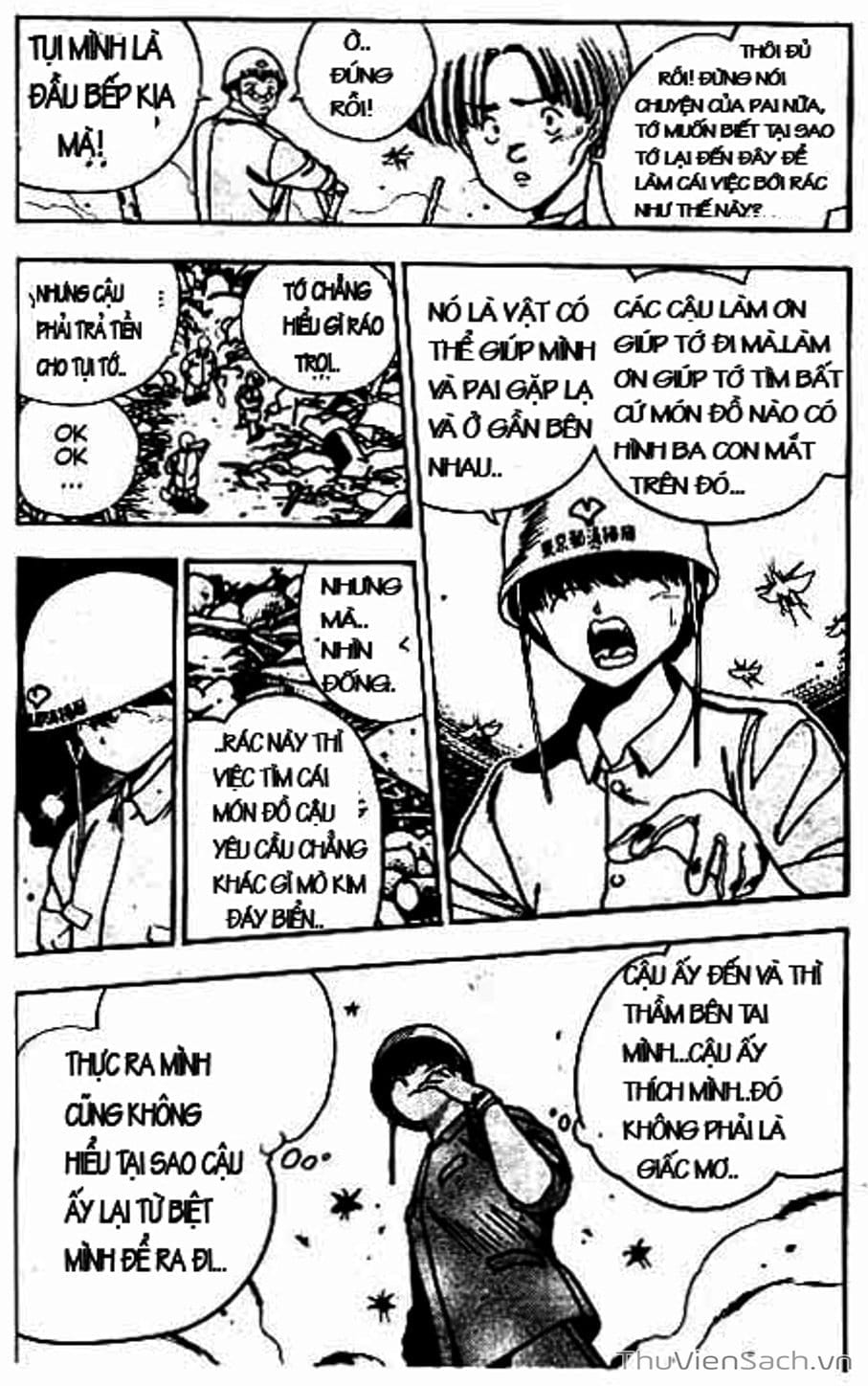 Truyện Tranh Cô Bé Ba Mắt - 3X3 Eyes trang 6