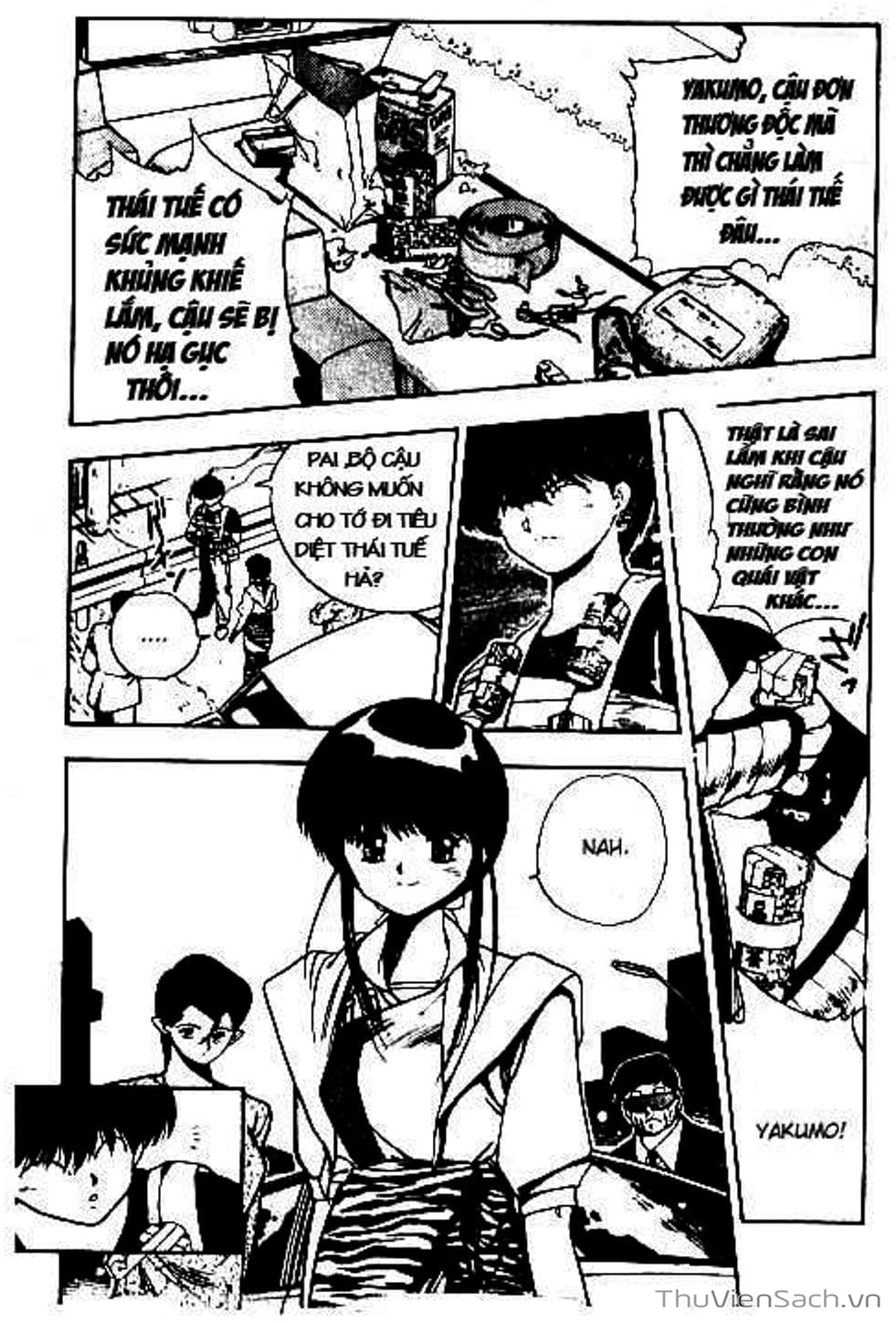 Truyện Tranh Cô Bé Ba Mắt - 3X3 Eyes trang 6