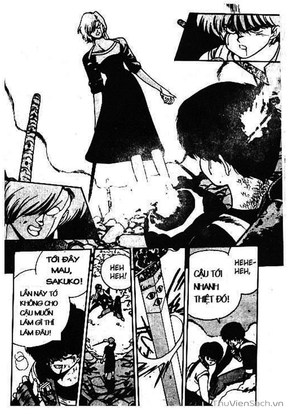 Truyện Tranh Cô Bé Ba Mắt - 3X3 Eyes trang 6