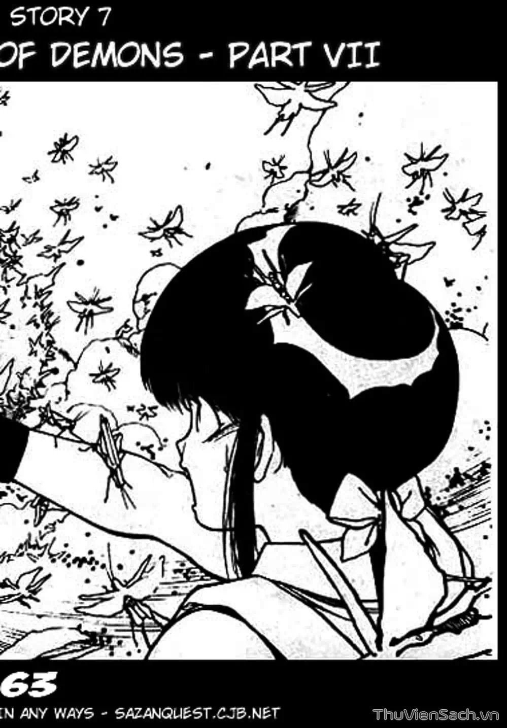 Truyện Tranh Cô Bé Ba Mắt - 3X3 Eyes trang 6