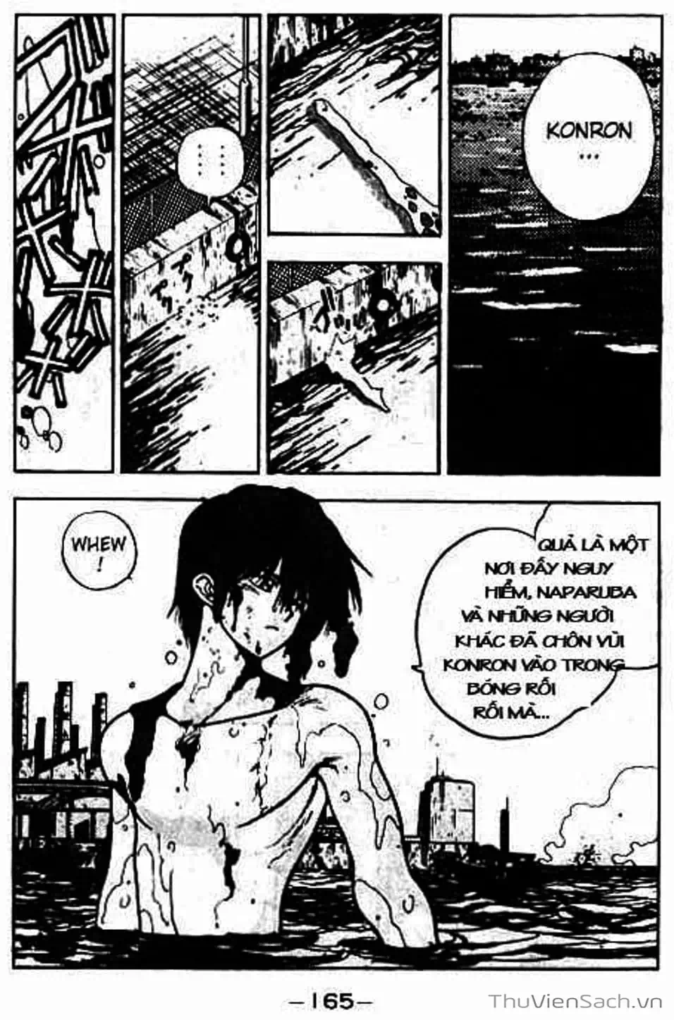 Truyện Tranh Cô Bé Ba Mắt - 3X3 Eyes trang 6