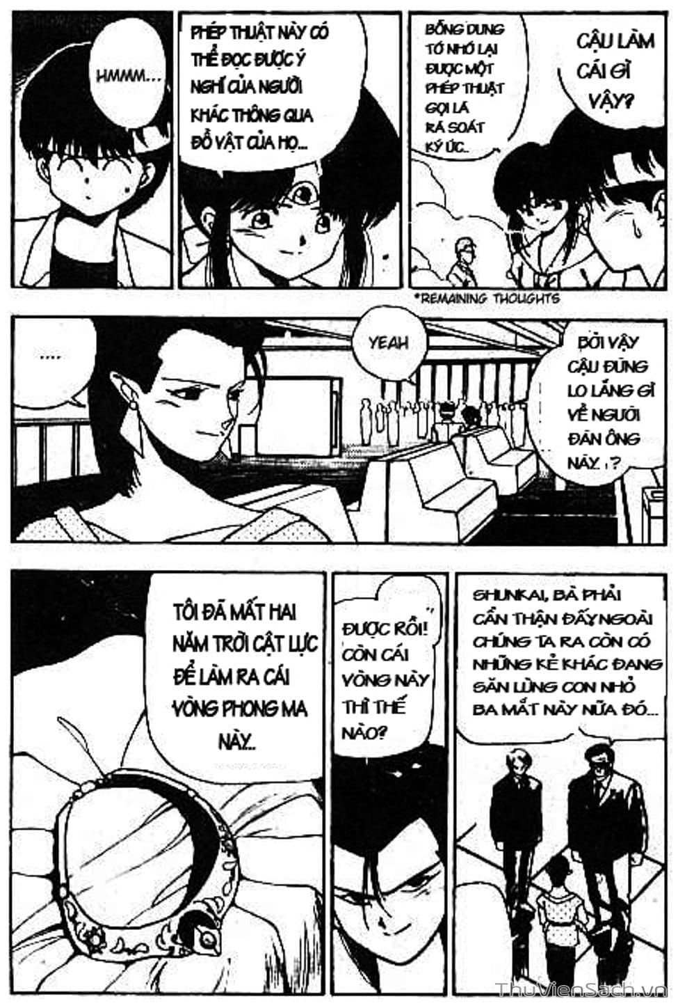 Truyện Tranh Cô Bé Ba Mắt - 3X3 Eyes trang 6