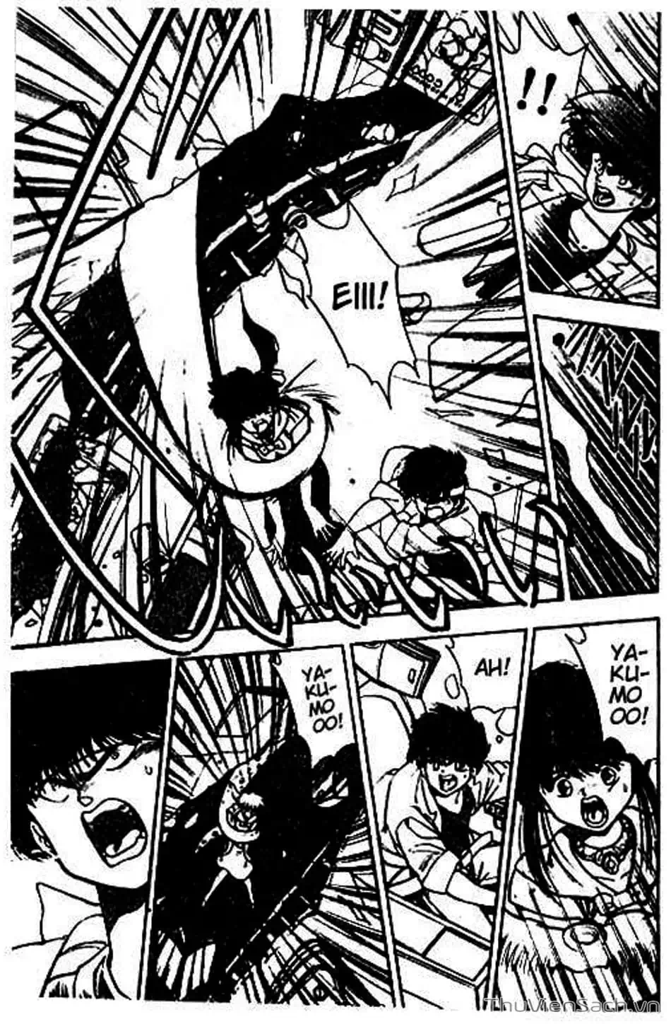 Truyện Tranh Cô Bé Ba Mắt - 3X3 Eyes trang 6