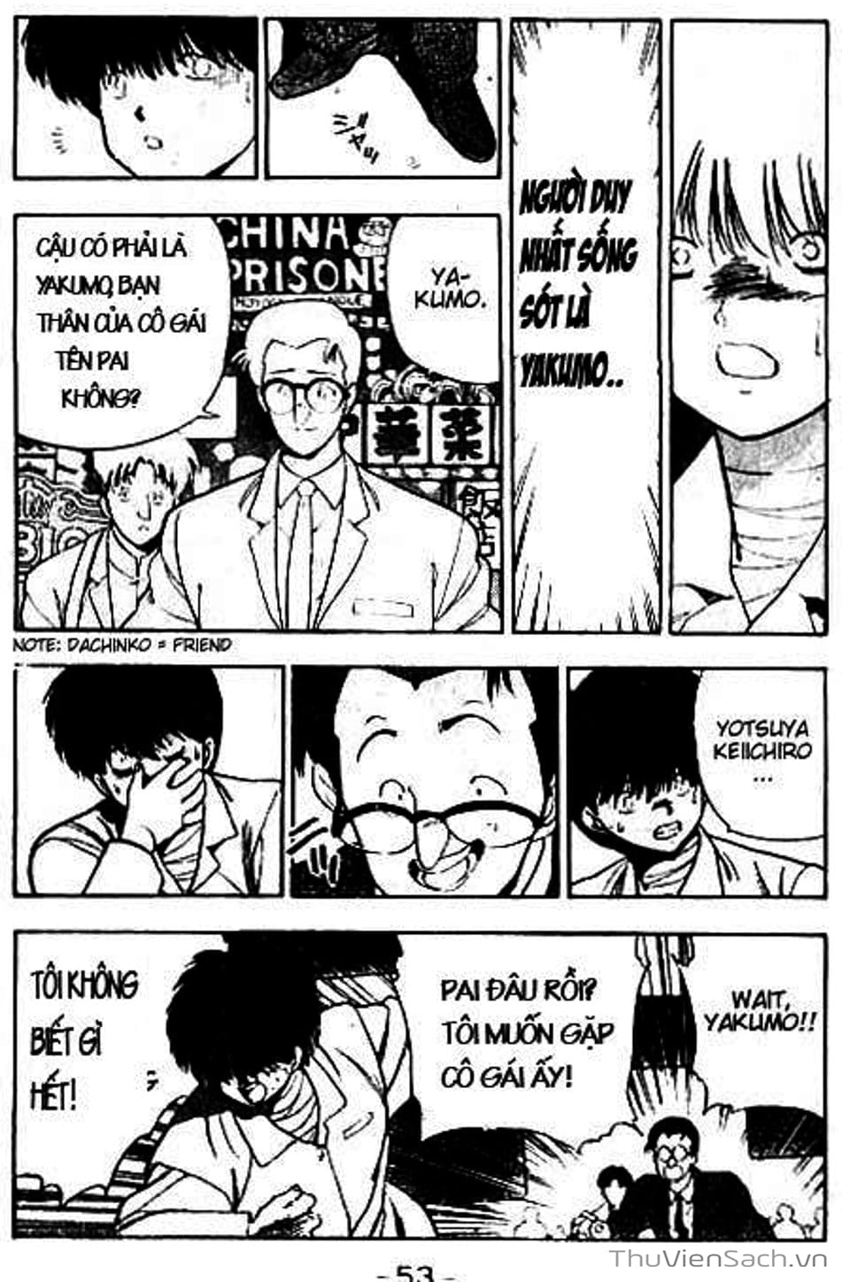 Truyện Tranh Cô Bé Ba Mắt - 3X3 Eyes trang 6