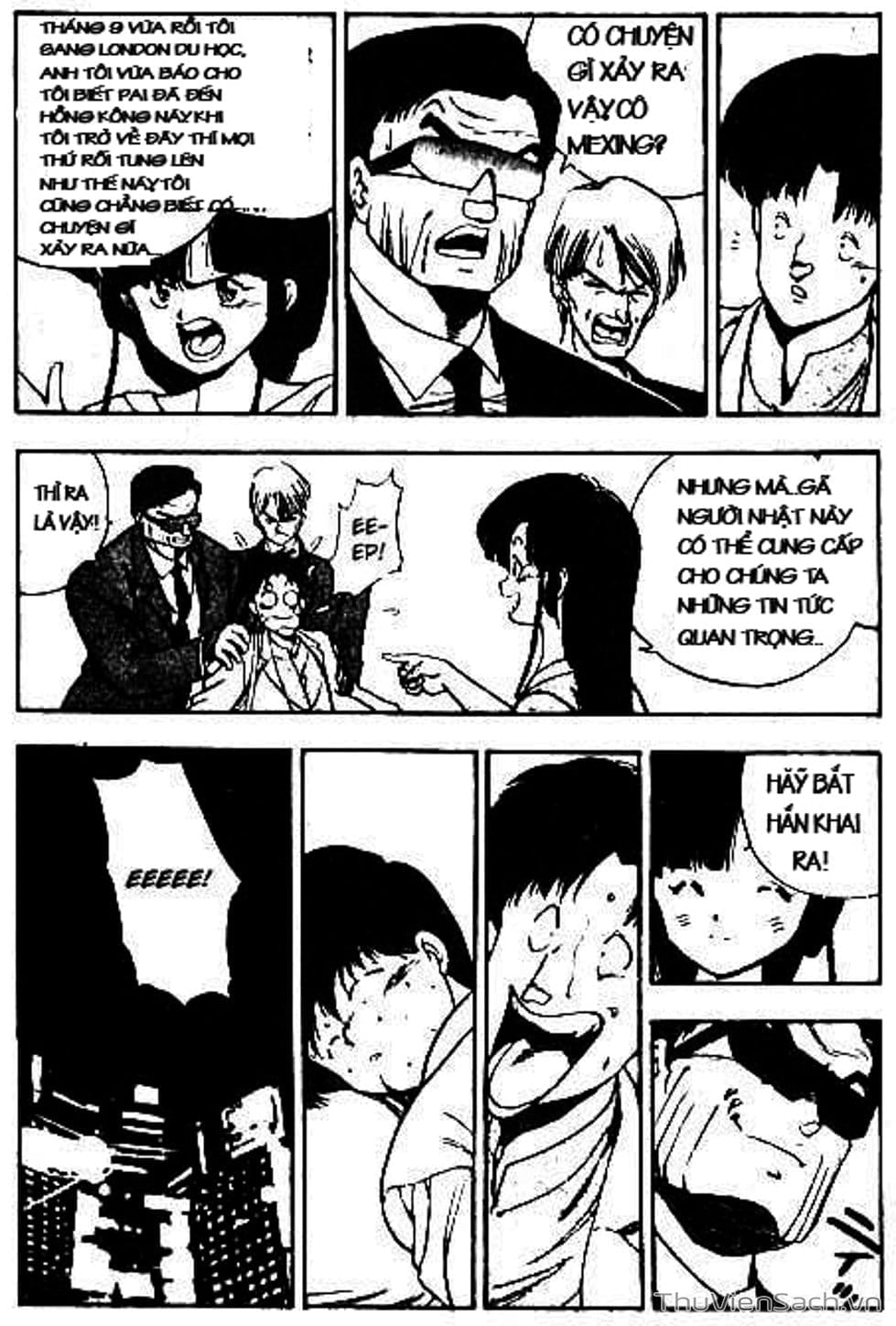 Truyện Tranh Cô Bé Ba Mắt - 3X3 Eyes trang 6