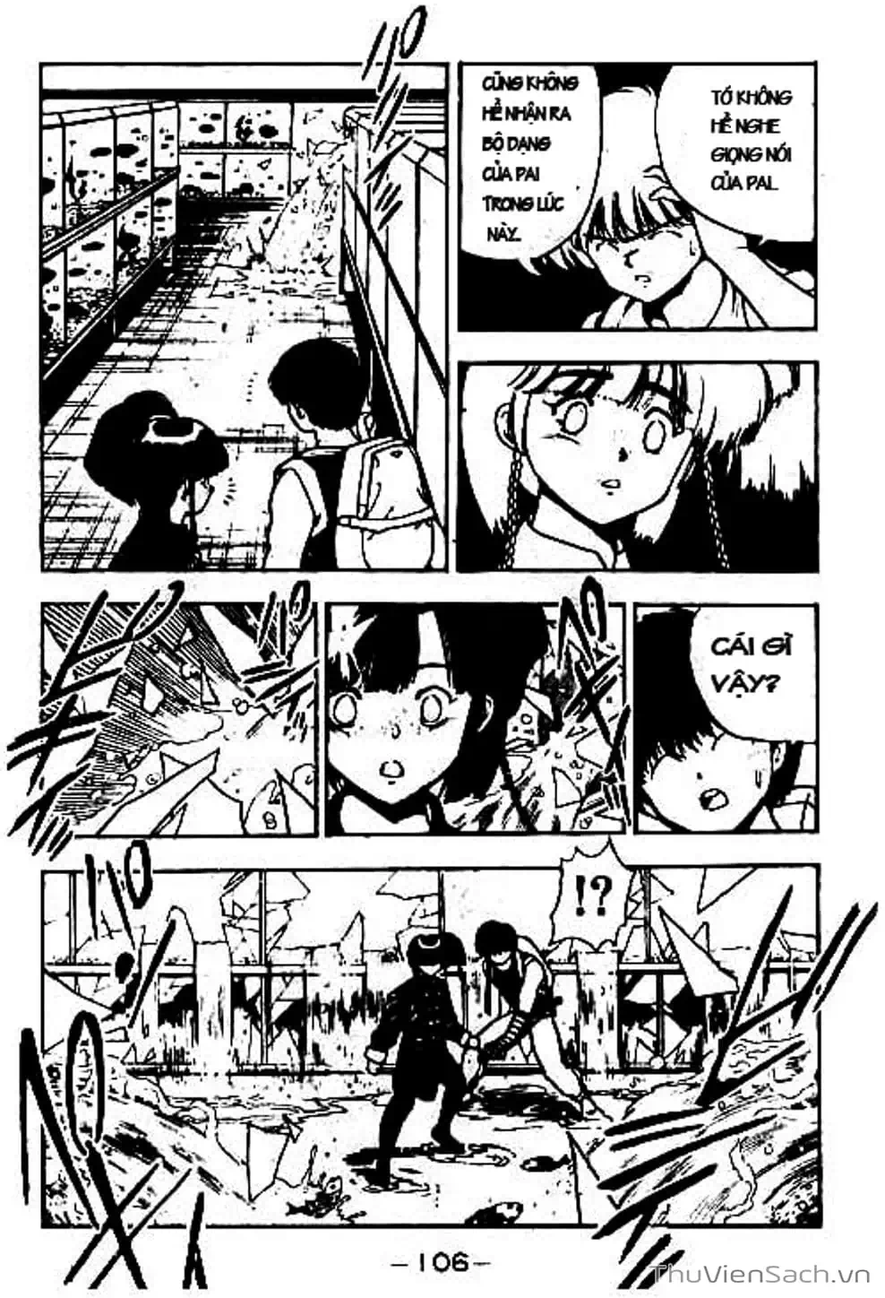 Truyện Tranh Cô Bé Ba Mắt - 3X3 Eyes trang 6