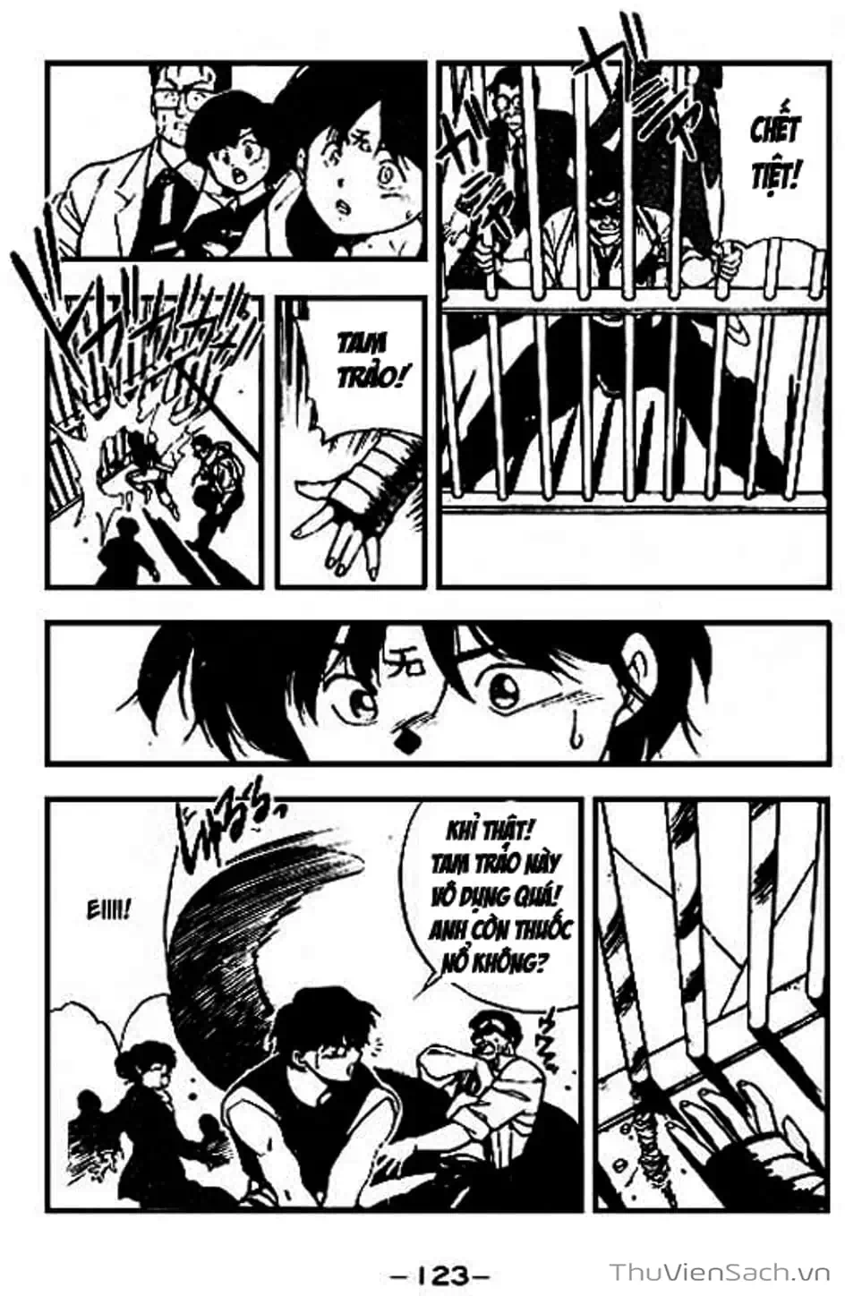 Truyện Tranh Cô Bé Ba Mắt - 3X3 Eyes trang 6